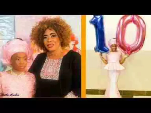 Video: Yoruba Actress Toyin Adewale Throws A Surprise Birthday Bash For Her Beautiful Daughter Who Turns 10